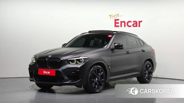 BMW X4M (G02) 2019 Черный из Кореи