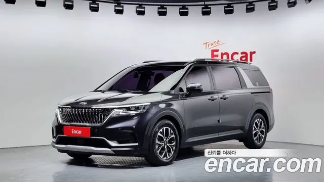 Kia Carnival 4th generation 2021 Серый из Кореи