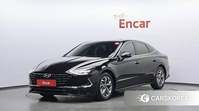 Hyundai Sonata (DN8) 2021 Черный из Кореи