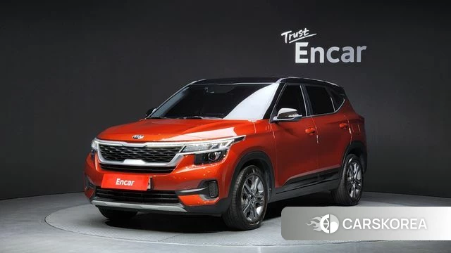 Kia Seltos 2019 Оранжевый из Кореи