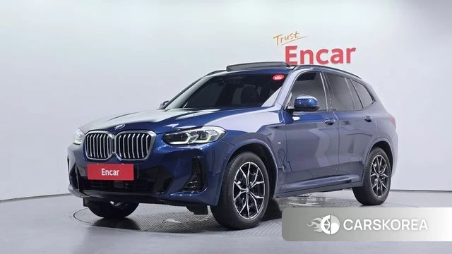 BMW X3 (G01) 2021 Синий из Кореи
