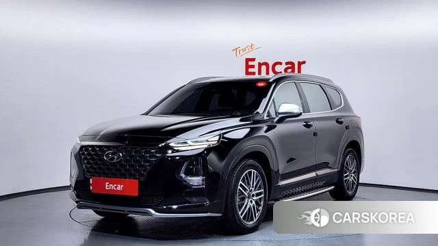 Hyundai Santa Fe TM 2019 Черный из Кореи