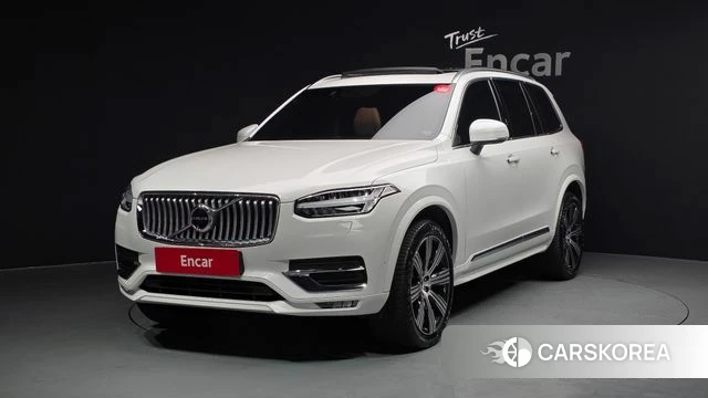Volvo XC90 second Generation 2021 Белый из Кореи