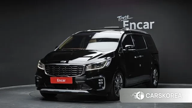 Kia The New Carnival 2018 Черный из Кореи