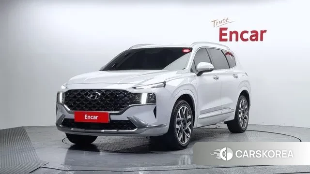 Hyundai The New Santa Fe 2022 Белый из Кореи