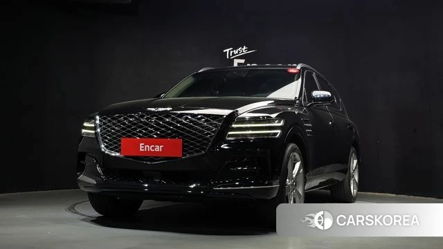 Genesis GV80 2023 Черный из Кореи