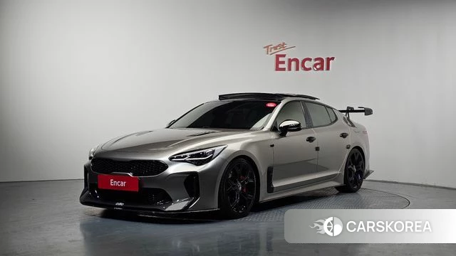 Kia Stinger 2018 Серебряный из Кореи