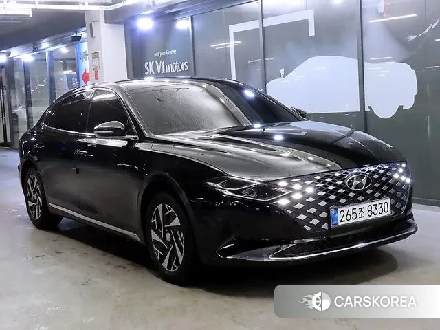 Hyundai The New Grandeur IG Hybrid 2021 Черный из Кореи