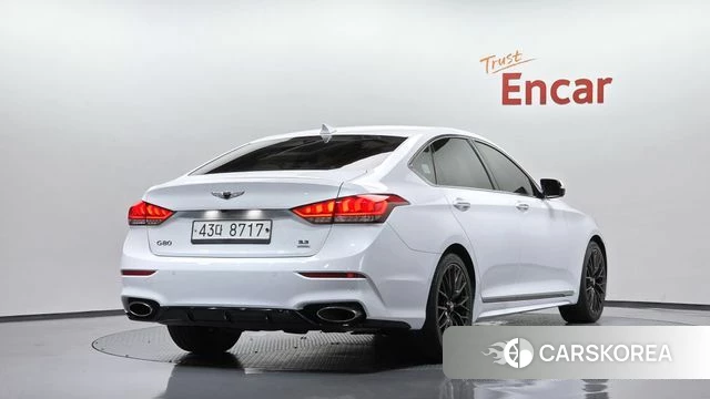 Genesis G80 2019 Белый из Кореи