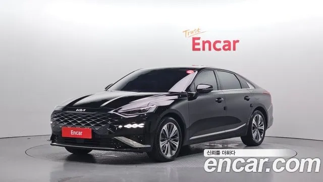 Kia K8 Hybrid 2024 Черный из Кореи