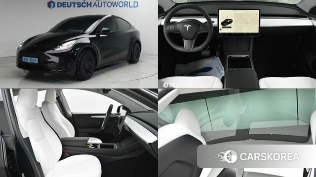 Tesla Model Y 2023 Черный из Кореи