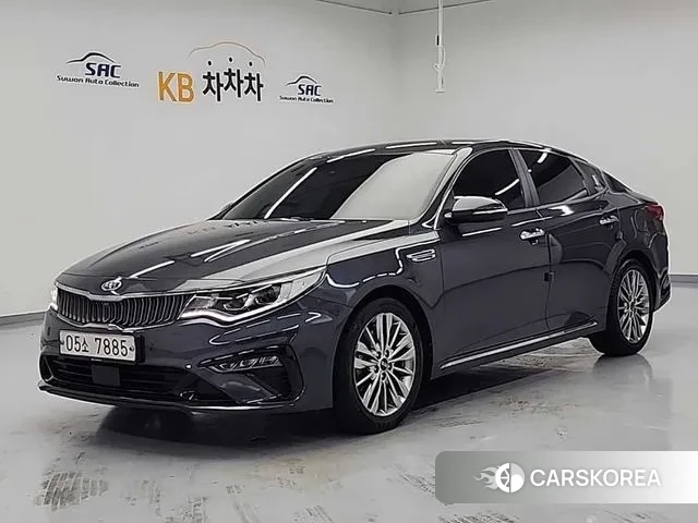 Kia The New K5 2nd generation 2018 Серый из Кореи