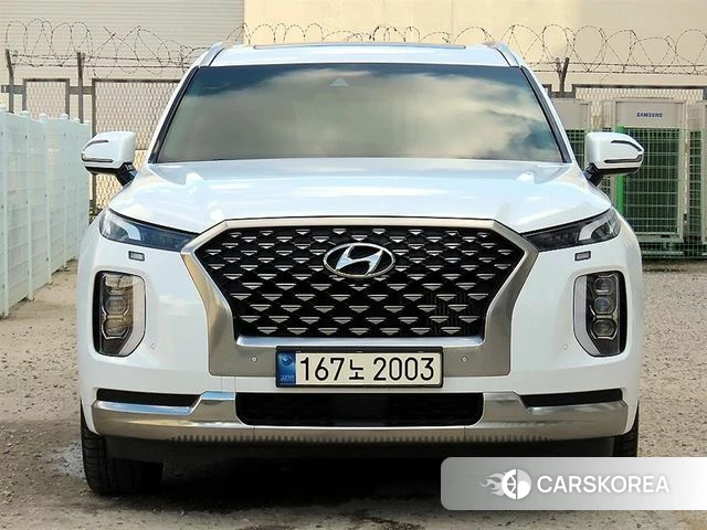Hyundai Palisade 2022 Белый из Кореи