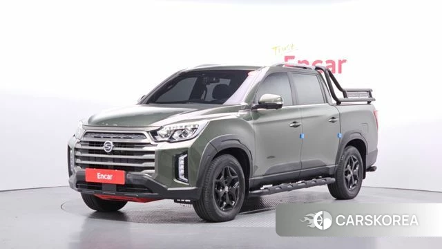 Ssangyong The New Rexton Sport 2022 Зеленый из Кореи
