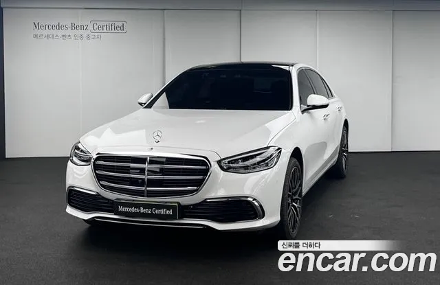 Mercedes-Benz S-Class W223 2024 Белый из Кореи