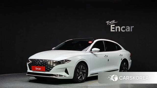 Hyundai The New Grandeur IG Hybrid 2022 Белый из Кореи