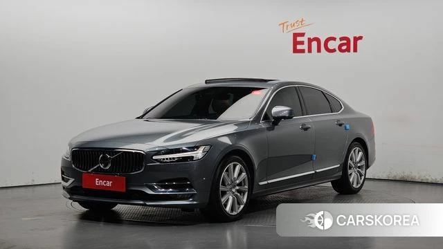 Volvo S90 2018 Серый из Кореи