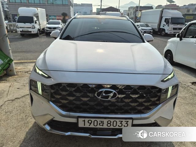 Hyundai The New Santa Fe 2021 Белый из Кореи