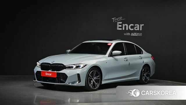 BMW 3 Series (G20) 2025 Светло-серебряный цвет из Кореи