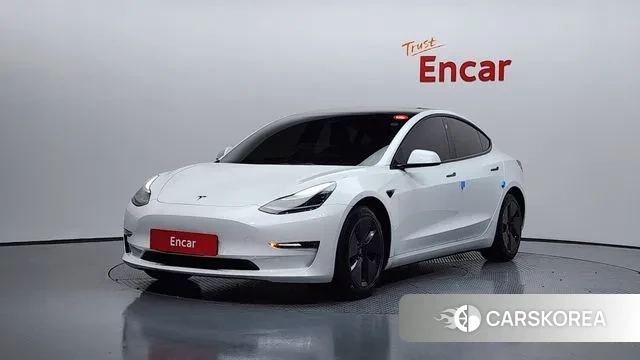 Tesla Model 3 2022 Белый из Кореи