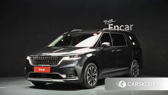 Kia Carnival 4th generation 2023 Серый из Кореи