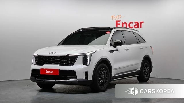 Kia The New Sorento 4th Generation 2024 Белый из Кореи