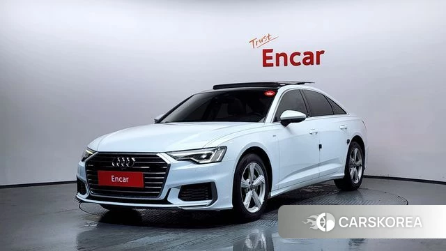 Audi A6 (C8) 2020 Белый из Кореи