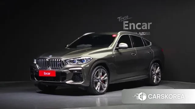 BMW X6 (G06) 2022 Песочный из Кореи