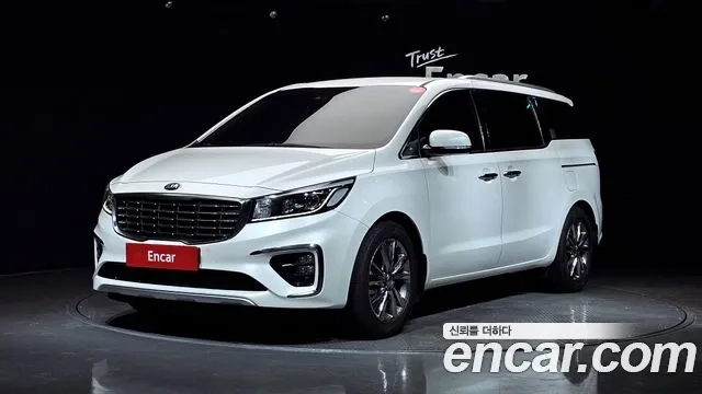 Kia The New Carnival 2019 Белый из Кореи