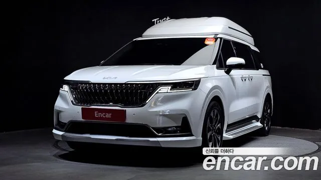 Kia Carnival 4th generation 2023 Белый из Кореи