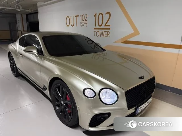 Bentley Continental GT 3rd Generation 2019 Синий из Кореи