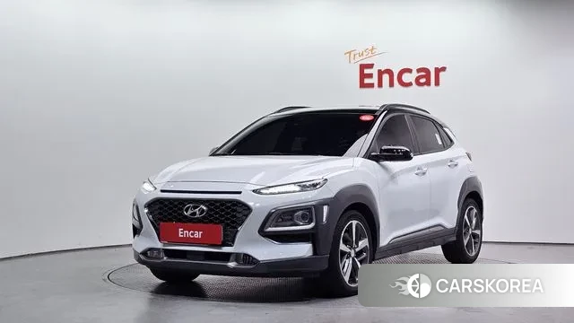 Hyundai Kona 2018 Белый из Кореи