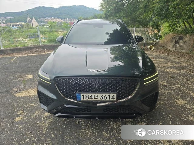 Genesis GV70 2021 Синий нефрит из Кореи