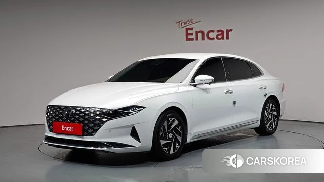 Hyundai The New Grandeur IG Hybrid 2020 Белый из Кореи