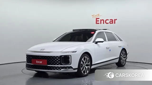 Hyundai Grandeur Hybrid (GN7) 2023 Белый из Кореи