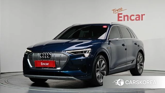 Audi e-Tron 2020 Темно-зеленый из Кореи