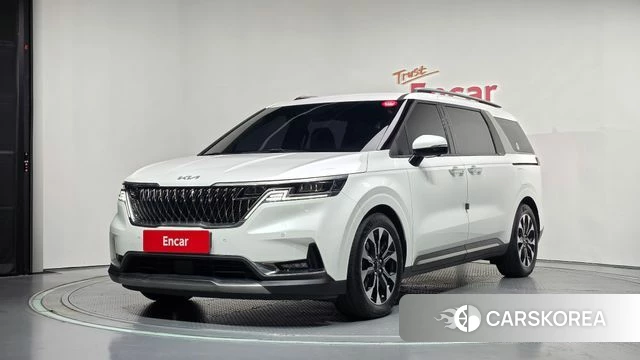 Kia Carnival 4th generation 2021 Белый из Кореи