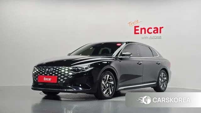 Hyundai The New Grandeur IG Hybrid 2020 Черный из Кореи