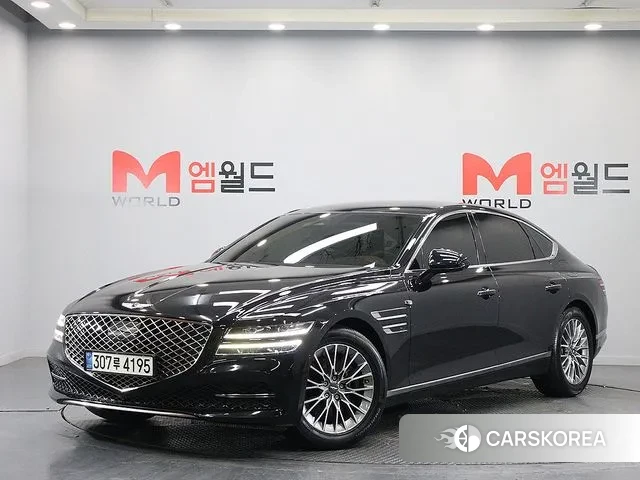 Genesis G80 (RG3) 2021 Черный из Кореи