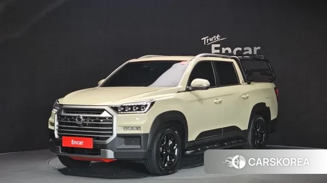 Ssangyong The New Rexton Sport 2023 Жемчужный цвет из Кореи