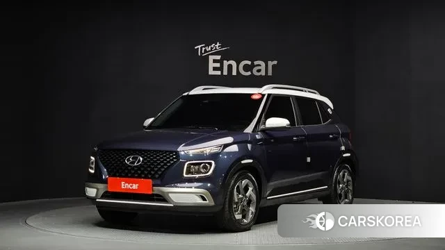 Hyundai Venue 2021 Синий из Кореи