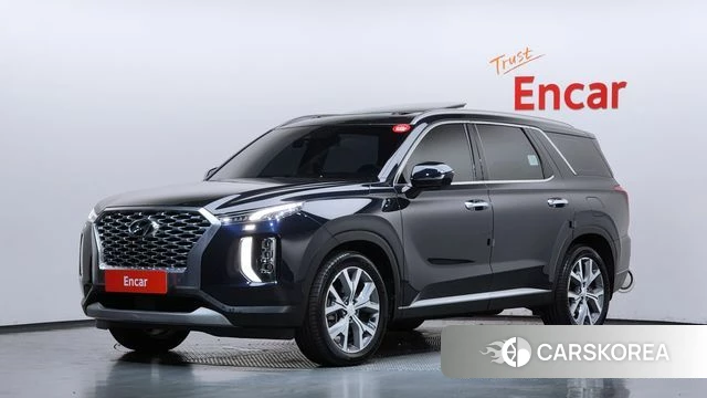 Hyundai Palisade 2021 Синий из Кореи