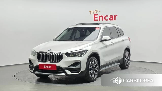 BMW X1 (F48) 2022 Белый из Кореи