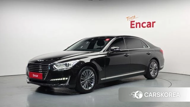 Genesis EQ900 2018 Черный из Кореи