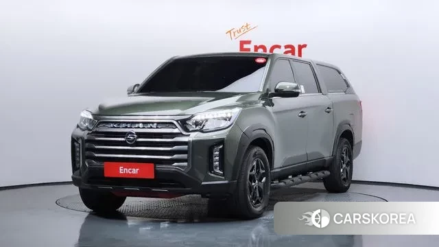 Ssangyong The New Rexton Sports Cannes 2021 Темно-зеленый из Кореи