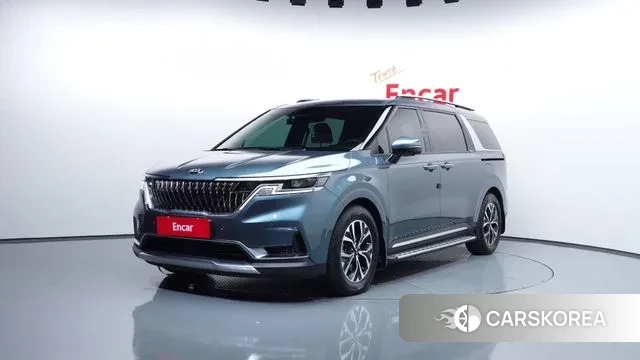 Kia Carnival 4th generation 2020 Небесно-голубой из Кореи