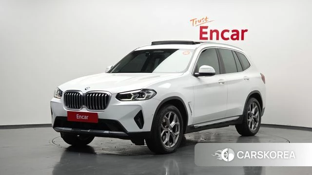 BMW X3 (G01) 2022 Белый из Кореи