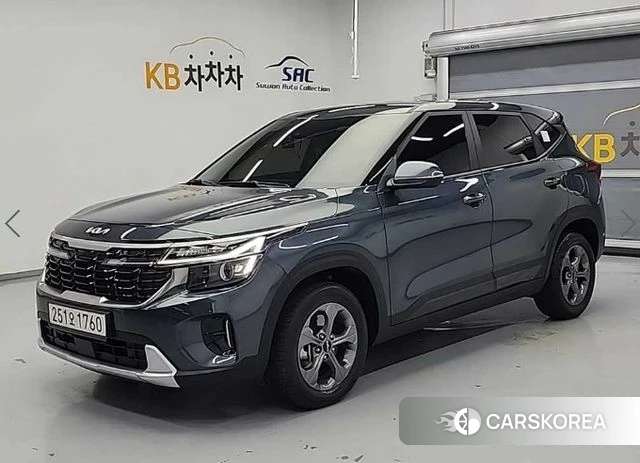 Kia The New Seltos 2022 Серый из Кореи