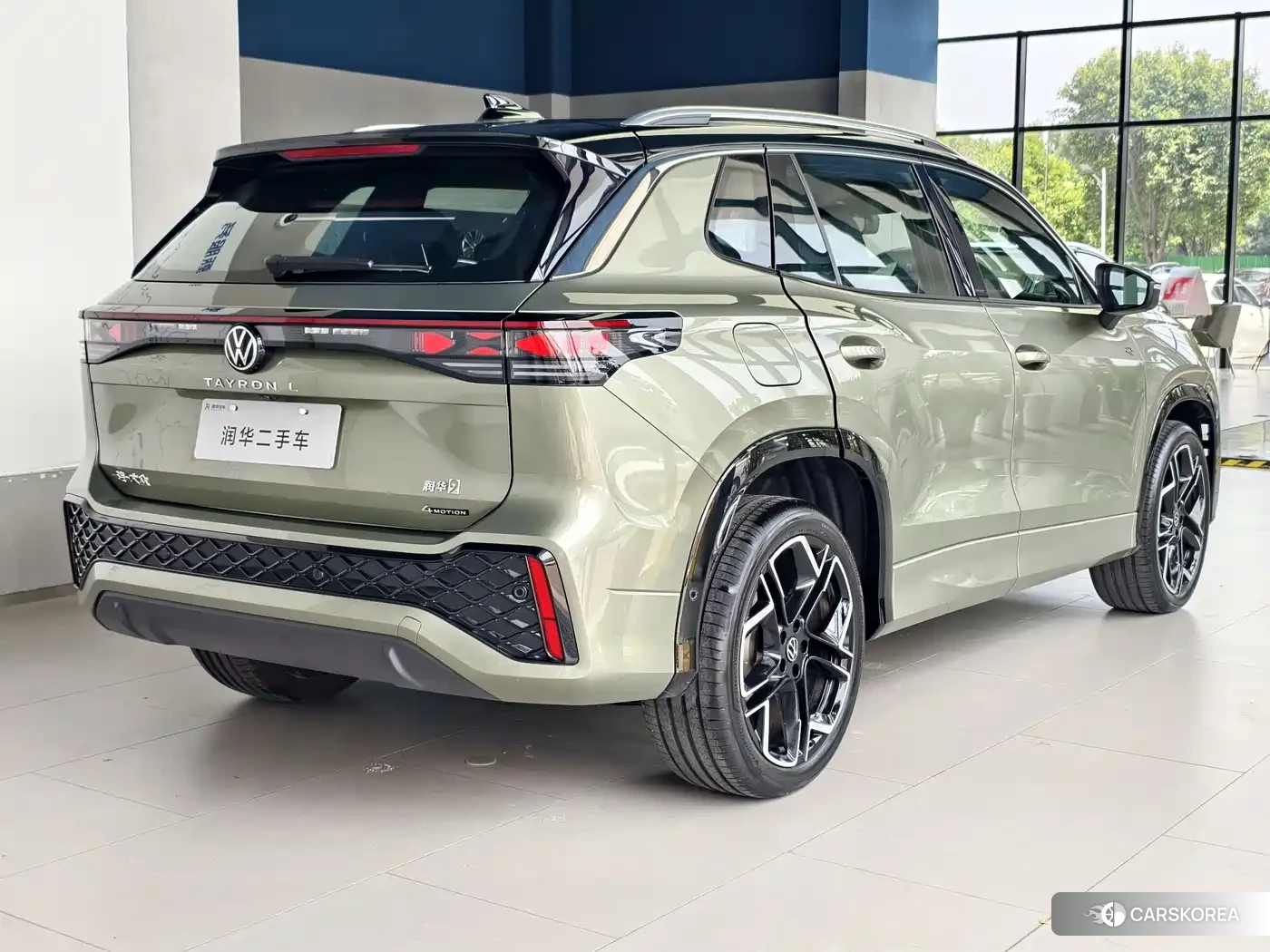 Volkswagen Tayron 2025 Зеленый из Китая