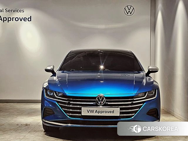 Volkswagen Arteon 2022 Синий из Кореи